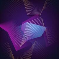 Modern Tech-Inspired Wave Patterns in Motion vector