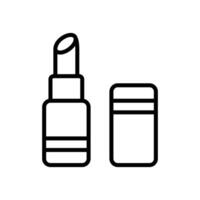 lipstick icon design template simple and clean vector