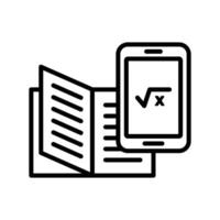 E Learning App Icons vector