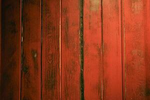 Old grunge - dark red textured wooden background, old brown wood surface with texture with space to copy photo