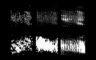 Abstract Texture Composition in Black and White vector