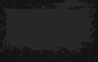 Textured Dark Grunge Frame with a Rough Distressed Effect vector