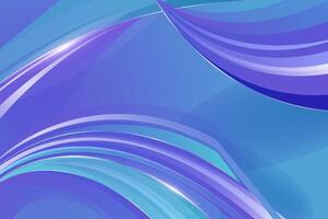 unique blue gradient smooth background vector