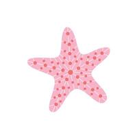Cartoon Starfish Illustration Cute Ocean Element vector