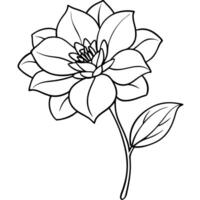 Spring Flower Bundle in Flat Design vector