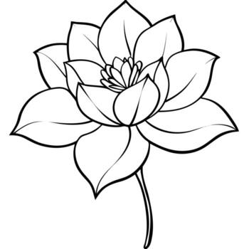 Flat Botanical Spring Elements vector