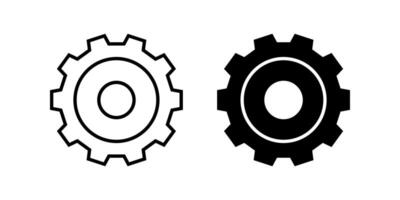 Settings icon set.Setting sign. for mobile concept and web design. illustration on white background vector