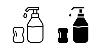 Soap icon set. for mobile concept and web design. illustration vector