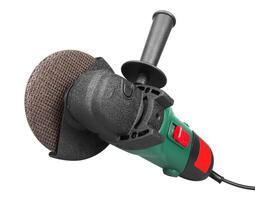 Grinder on a white photo