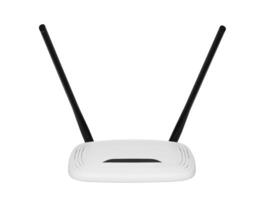 Wireless Wi-fi Router with antennas photo