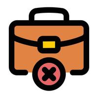 Simple Fired colorful icon. The icon can be used for websites, print templates, presentation templates, illustrations, etc vector
