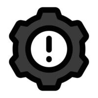 Simple Risk Management colorful icon. The icon can be used for websites, print templates, presentation templates, illustrations. vector