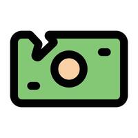 Simple Bankruptcy colorful icon. The icon can be used for websites, print templates, presentation templates, illustrations, etc vector