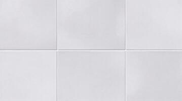 Digital painting of a matte ceramic tile in soft gray, incorporating minimal geometric shapes and ambient lighting to emphasize texture and simplicity. photo