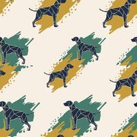 seamless pattern with animals vector