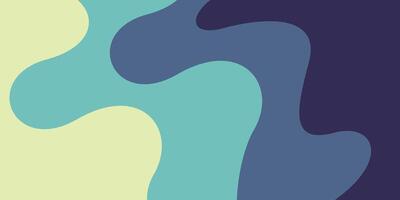 Wavy Background Abstract Design Pastel Color vector