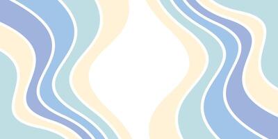 Abtract with pastel color combination design vector