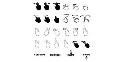 Swipe up, set of buttons for social media. Black arrows, buttons and web icons for advertising and marketing in social media applications. Scroll or swipe up, Text swipe up, Flat design icons vector
