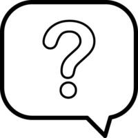 FAQ or QnA icon vector