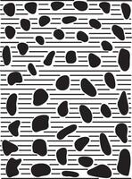 Lines and Shapes pattern cow cute background lines and strips vector