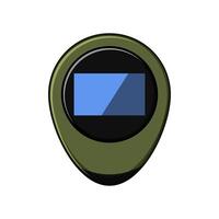transmitter gps beacon item vector