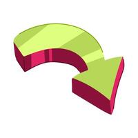 tagging graffiti arrow item vector