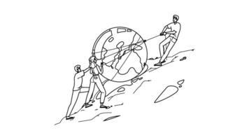 csr corporate social responsibility people vector