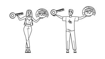 optimization keyword difficulty people vector