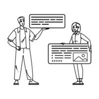 tag rich snippets people vector