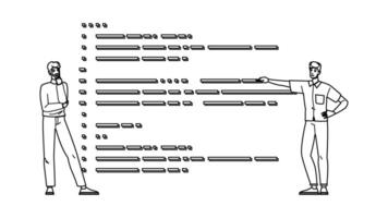 security server logs review people vector