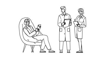 research user testing website people vector