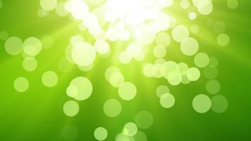 Spring Bokeh Background Looped Animation video