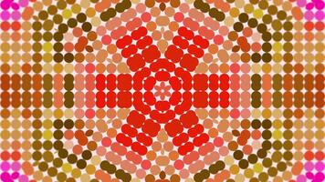 4K animated kaleidoscope with vibrant abstract visuals and mesmerizing hypnotizing patterns ideal for backgrounds art textures and creative digital designs video