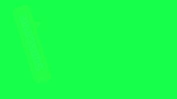 Subscribe bubble icon in 4K 3D animation on green screen background perfect for content calls to action social media and customizable visual overlays video