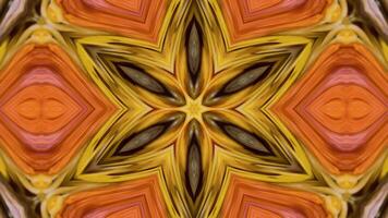 Kaleidoscope motion in 4K animation featuring hypnotizing and mesmerizing patterns perfect for backgrounds art textures and creative digital designs video