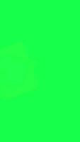 4K 3D animation of a heart-shaped bubble chat in pink and red on a green screen background, ideal for love messages, social media, and romantic visual content video
