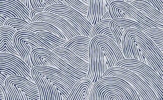 Crafted hand drawn brush lines abstract waves and water pattern, Japanese folk, ethnic, tribal wood carving, block print texture background, simple graphic for decoration, carpet vector