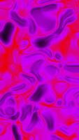 Abstract Liquid Forms Flowing with Bright Red and Purple Color video