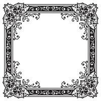 Ornamental Frames Geometric Outlines Decorative Classic Decorative Patterns vector