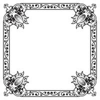 Ornamental Frames Geometric Lineart Decorative Decorative Craft vector