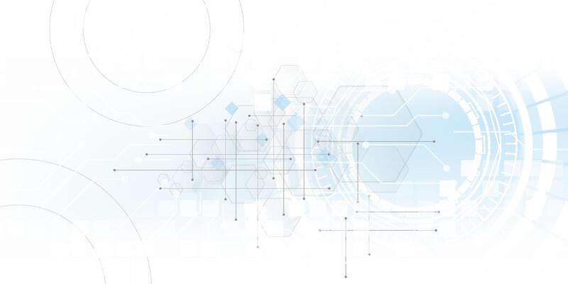Abstract hexagon background. Technology polygonal design. Digital futuristic minimalism. illustration