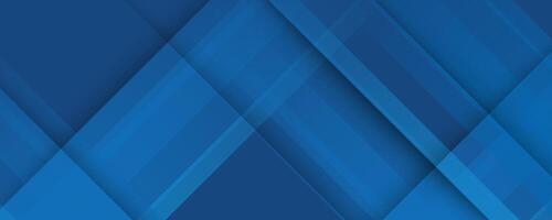Blue background with abstract box rectangle geometric shapes modern element for banner, presentation design and flyer vector