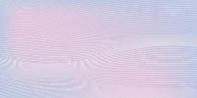 Abstract wave background with dynamic glowing wavy lines. vector