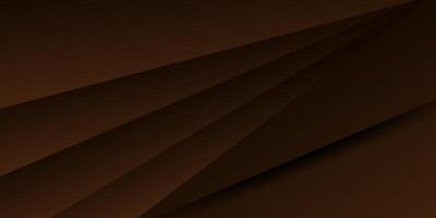 Abstract dark 3D background. Dark and orange overlapping shapes pattern. Trendy concept on background. Eps10 vector