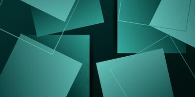 Simple abstract green background with geometric graphic elements for poster, flyer, digital board and concept design. Eps10 vector