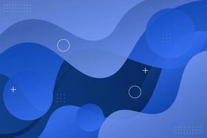 Modern abstract colorful blue gradient wave liquid geometric background with liquid style gradient color. Eps10 vector