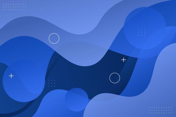 Modern abstract colorful blue gradient wave liquid geometric background with liquid style gradient color. Eps10