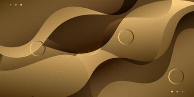 Brown dynamic abstract background with shadow, Creative premium gradient. Smart business design 3D cover. Eps10 vector