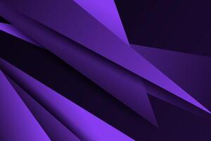 Abstract 3D background purple overlapping with shadow. Purple color on dark background. Eps10 vector