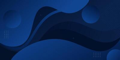Premium abstract background with blue gradient color and dynamic shadow in the background. eps10 vector